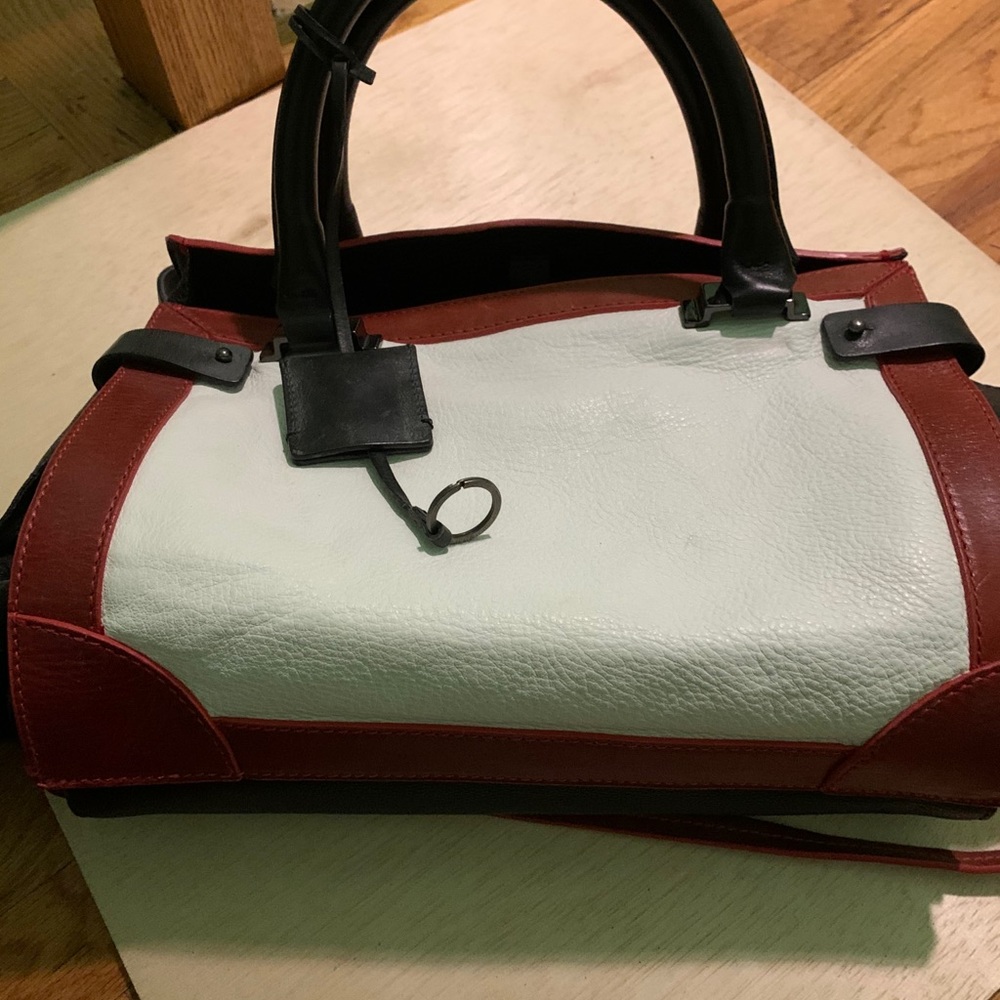 Costume National Large leather bag New